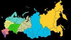 Zvezna okrožja Rusije