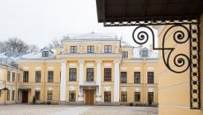 ग्रैंड ड्यूक पॉल अलेक्जेंड्रोविच का महल - शाही महल एक कार्यालय सोफे के पीछे का टुकड़ा
