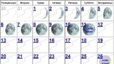 Ditë të favorshme të fazës së hënës së shkurtit
