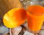 Pumpkin juice for the winter at home Pumpkin juice with carrots for the winter